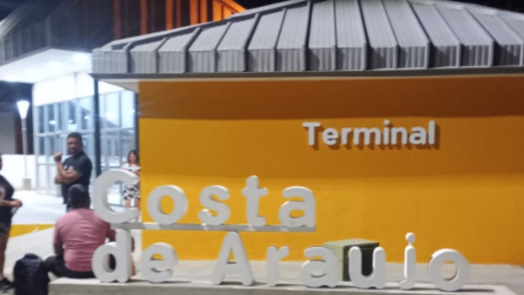 COSTA DE ARAUJO YA TIENE PARTE DE LA TERMINAL EN USO