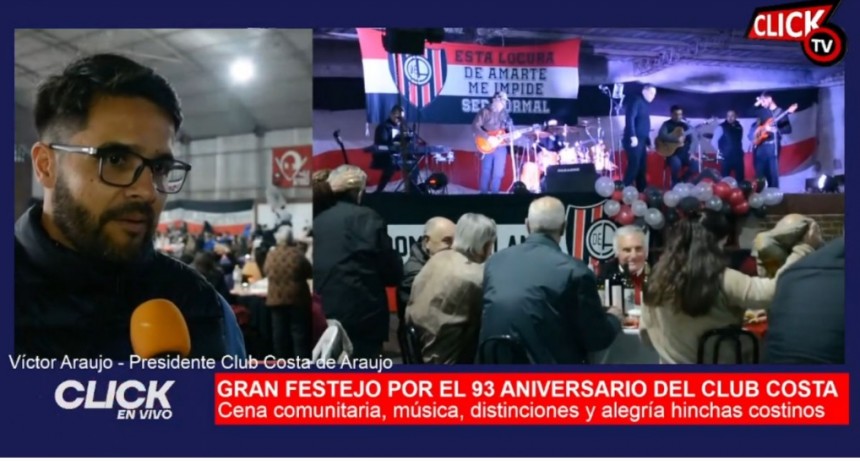 GALERÍA: NOCHE DE FESTEJO COMUNITARIO EN EL CLUB COSTA DE ARAUJO 